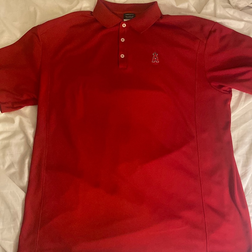Gorgeous ANGELS BASEBALL Shohei Ohtani Nike Dri-Fit Golf Shirt -XXL